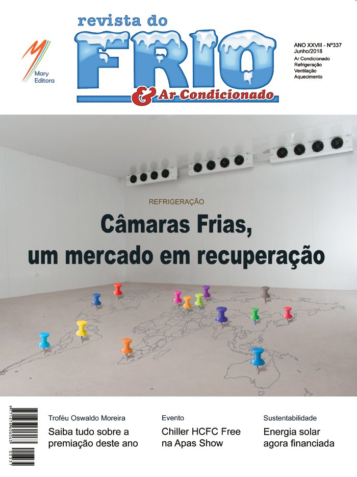 Revista do Frio junho 2018 sobre Câmaras frigoríficas